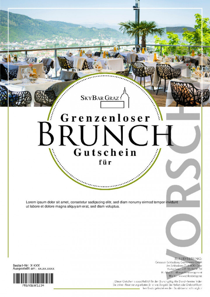 Schlossberg Brunch-Gutschein